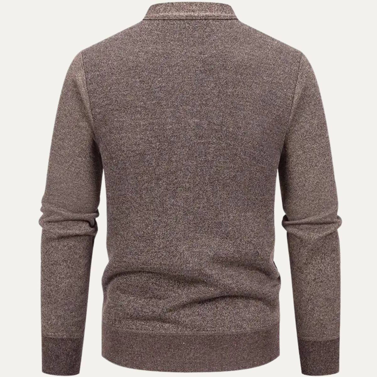 Men's Cozy Crew Neck Pocket Cardigan Sweater