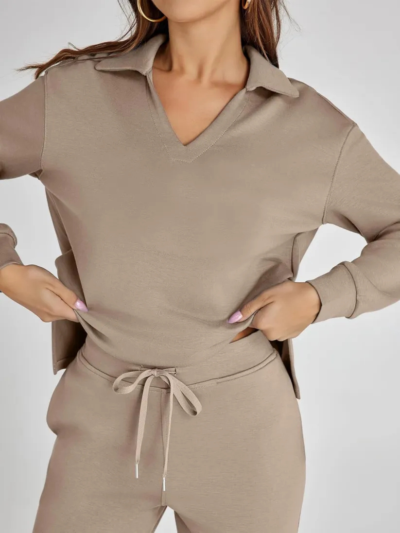 Stylish Women's 2 Piece Outfit Set