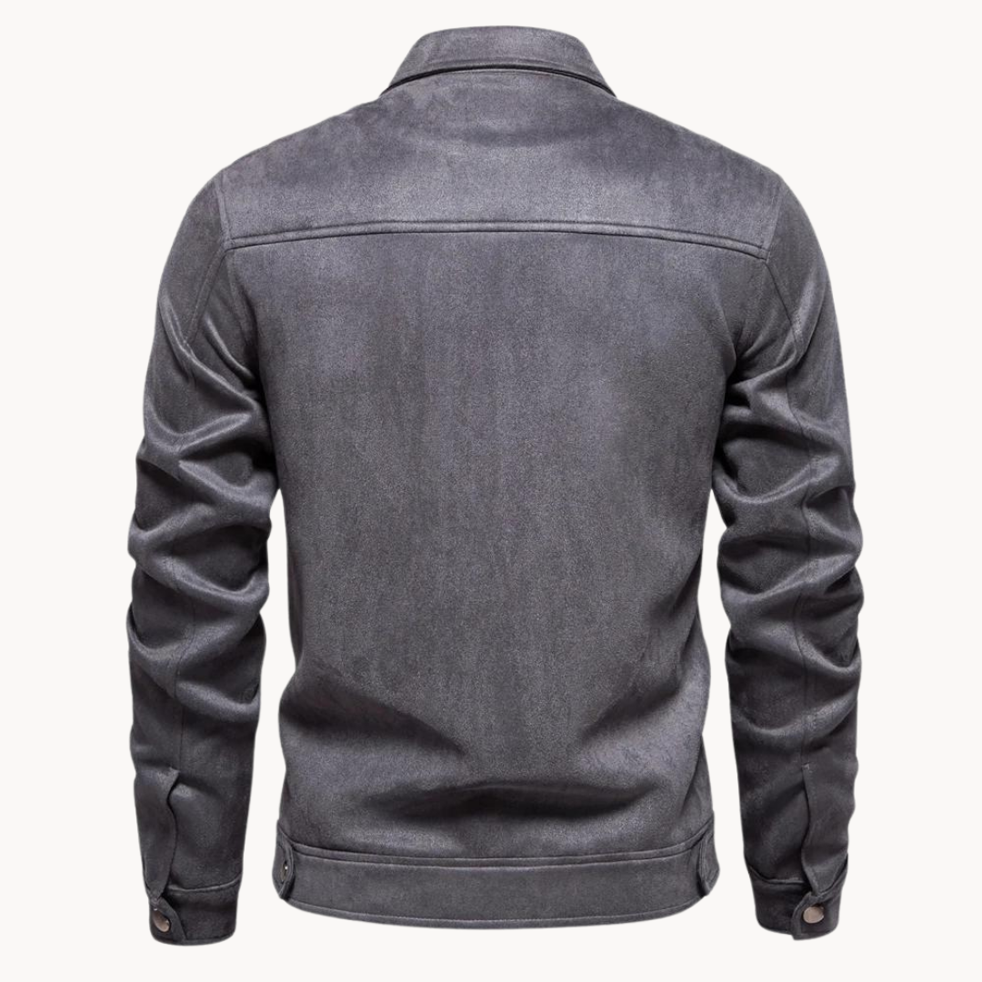 Luxurious Brown Leather Jacket