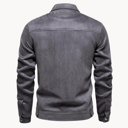 Luxurious Brown Leather Jacket