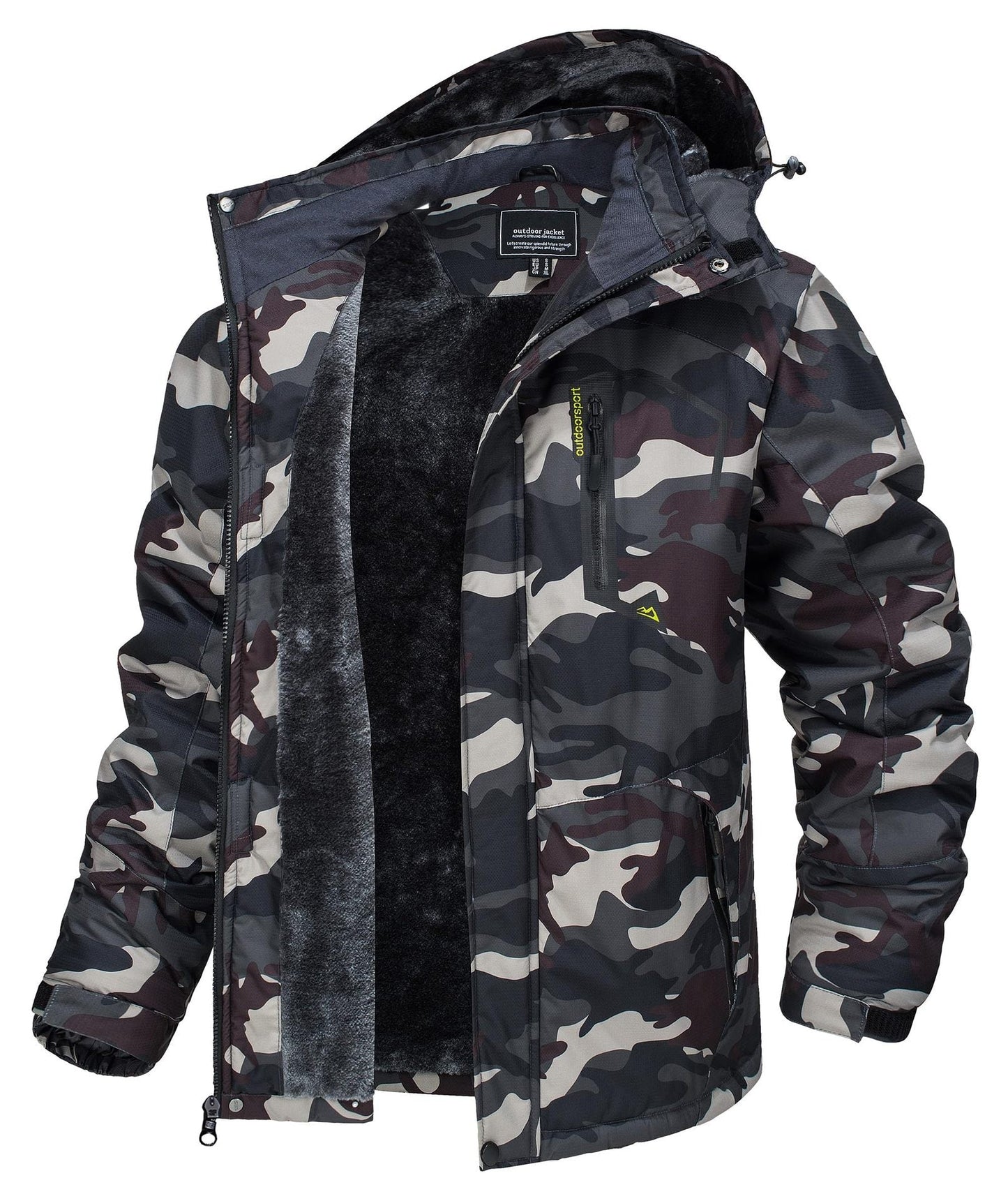 Breathable Mens Raincoat Jacket - OutfitLondon