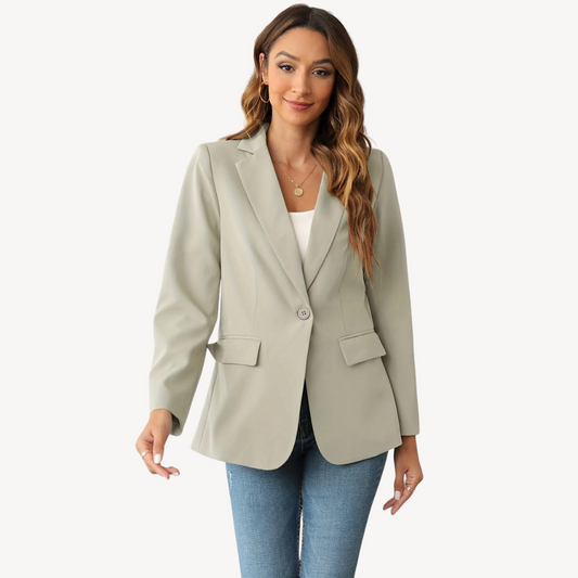 Fitted Ladies Business Blazer - OutfitLondon