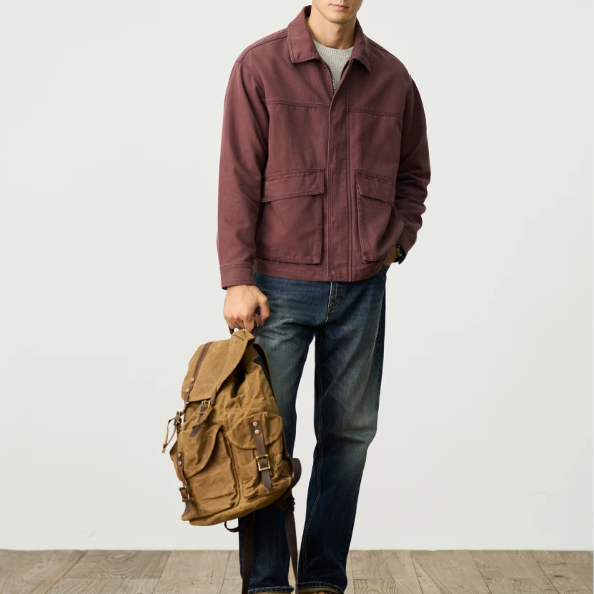 Classic Mens Retro Corduroy Coat