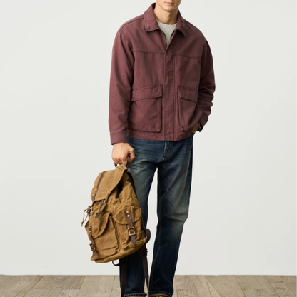 Classic Mens Retro Corduroy Coat