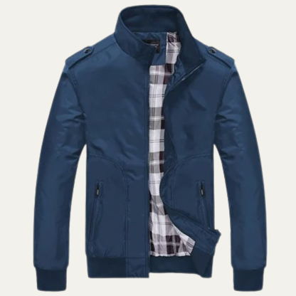 Slim Fit Men's Water Repellent Bomber Jacket