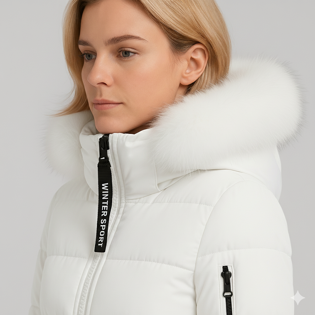 Warm Oversized Puffer Coat for Women