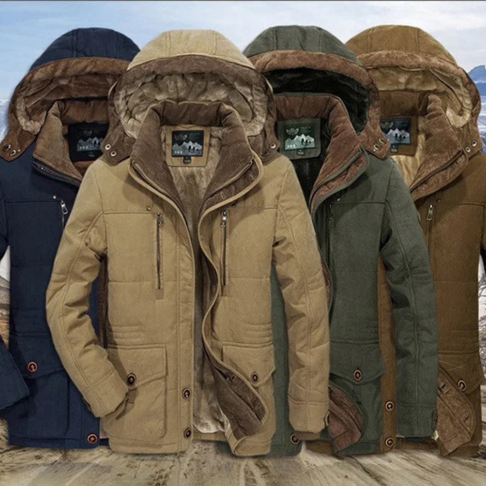 Warm Mens Winter Coat Outerwear