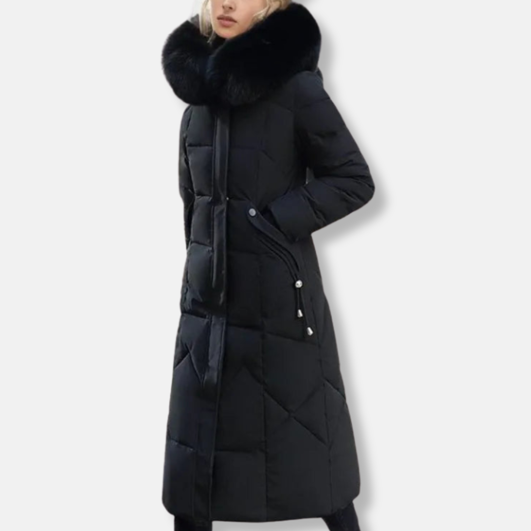 Warm Quilted Puffer Parka Coat