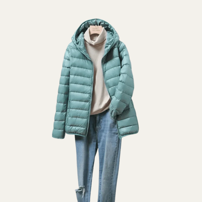 Waterproof Lightweight Women's Down Puffer Coat