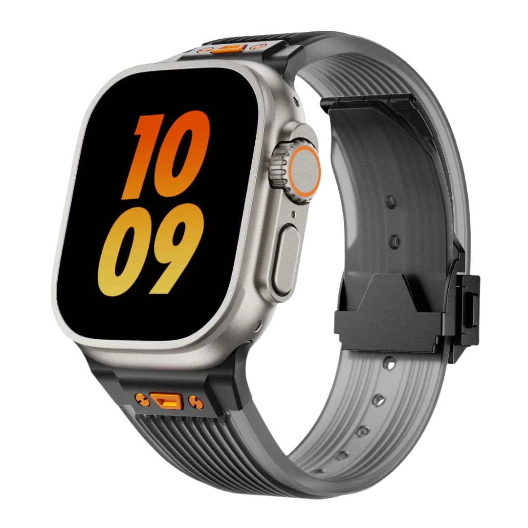 Clear Gel Apple Watch Band