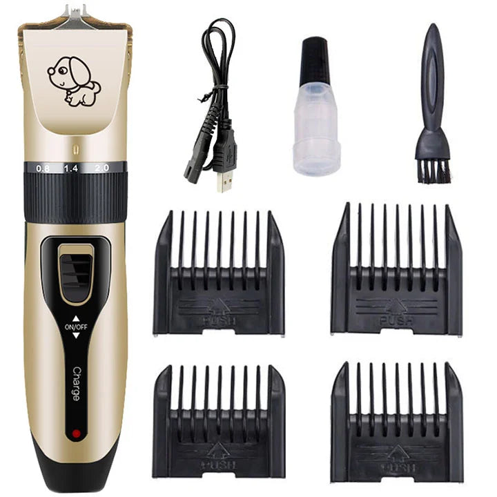 Low Noise Cordless Pet Grooming Clippers for Dogs