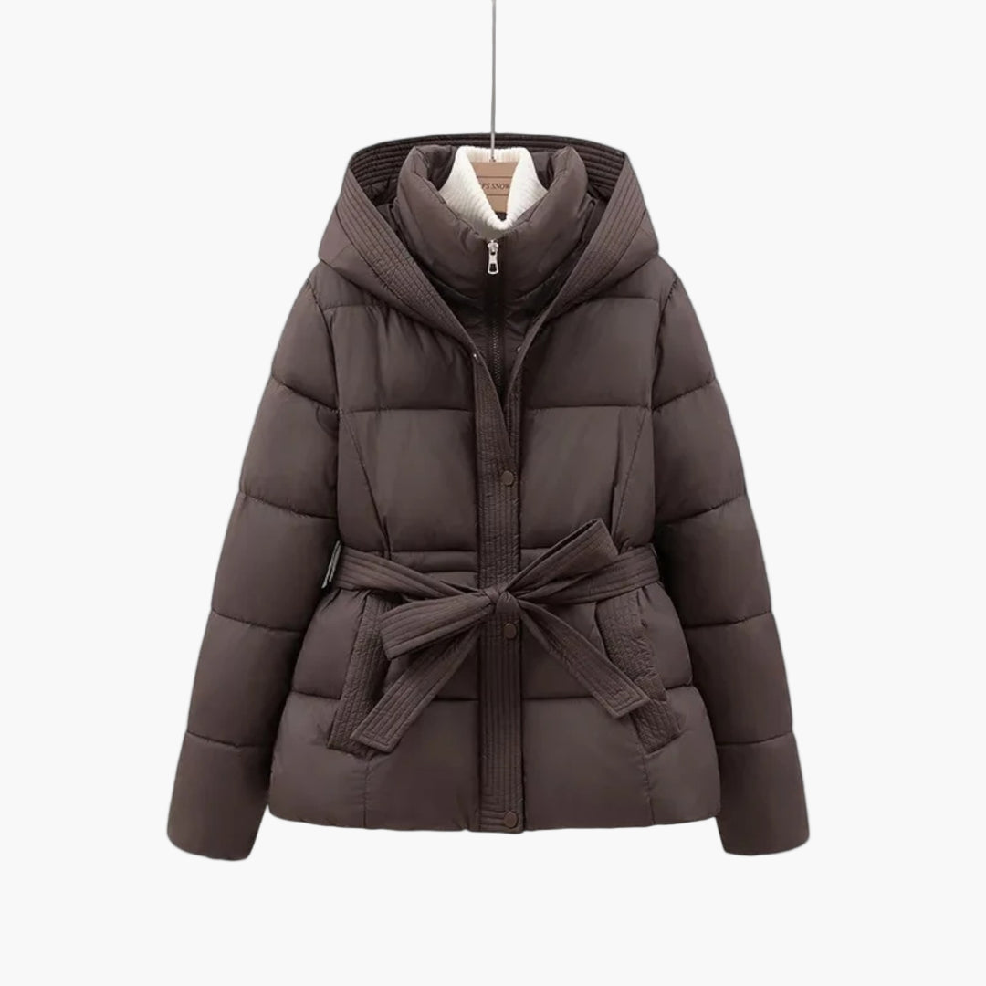 Warm Women's Fitted Parka Jacket Coat