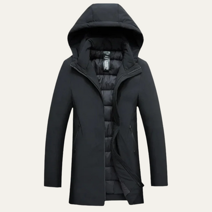 Waterproof Men's Winter Parka Coat with Hood