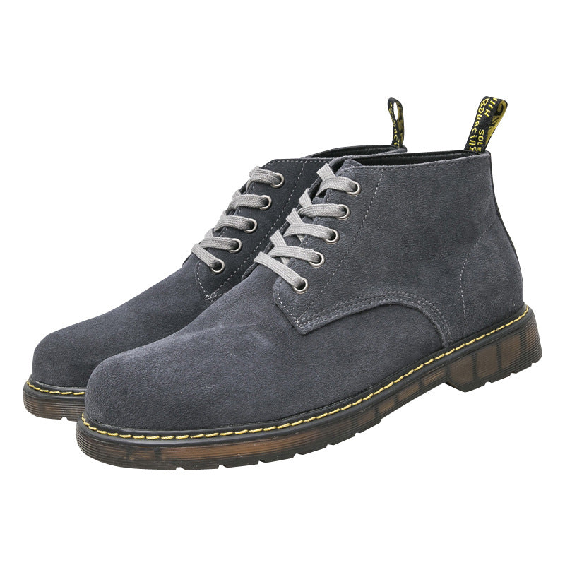 Men's Classic Leather Lace-Up Boots
