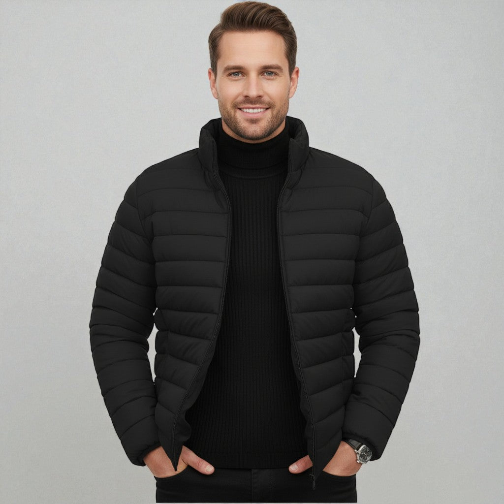 Warm Waterproof Puffer Winter Jacket - OutfitLondon