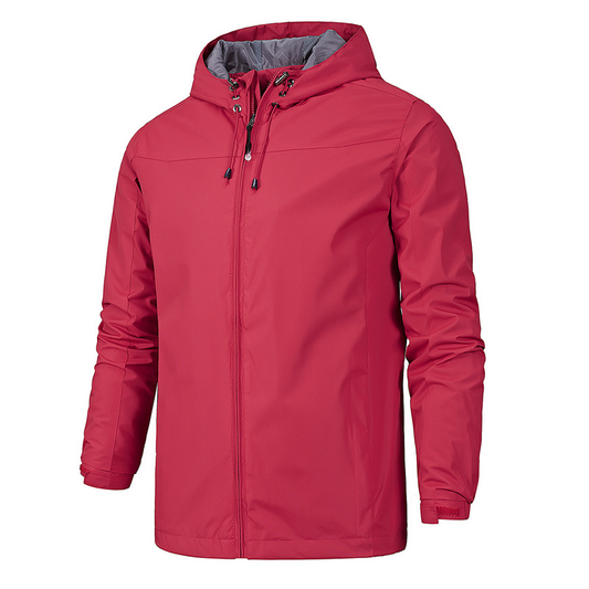 Waterproof Men's Zip Up Hoodie Jacket - OutfitLondon