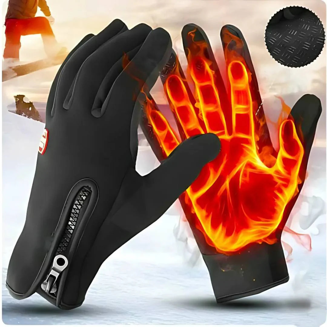 Waterproof Heated Gloves for Men and Women | Insulated Gloves - Touchscreen and Waterproof Gloves