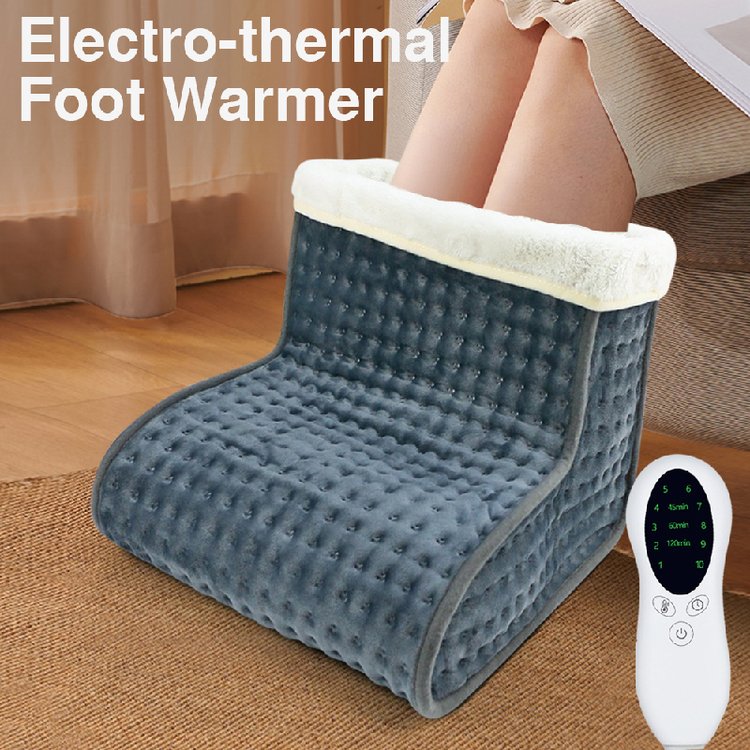 Electric Foot Warmer Heater USB Charging Power Saving Warm Foot Cover Feet Heating Pads For Home Foot Blanket