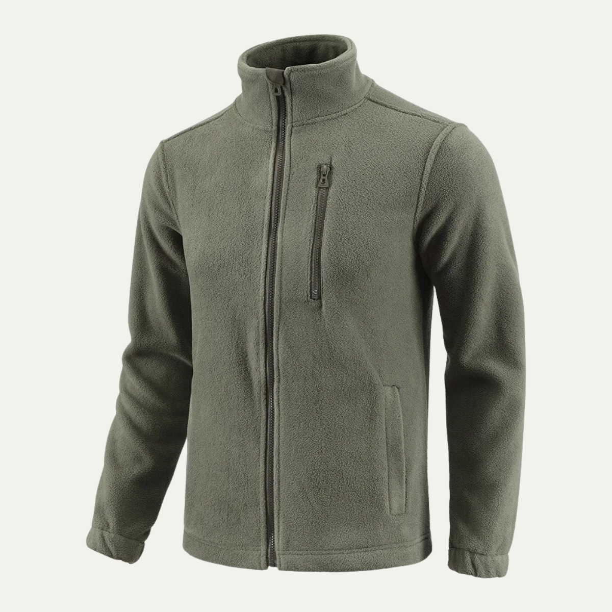 Warm Men's Full Zip Fleece Jacket