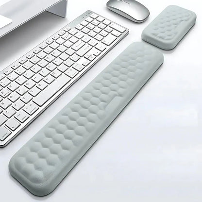 Wrist Protection Rest Pad | for Mouse and Keyboard - Elevates Wrist - Reduces Strain Pain