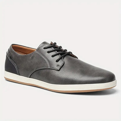 Premium Leather Running Shoes