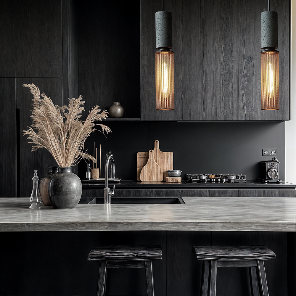 Modern Silver Hanging Light Fixture - OutfitLondon