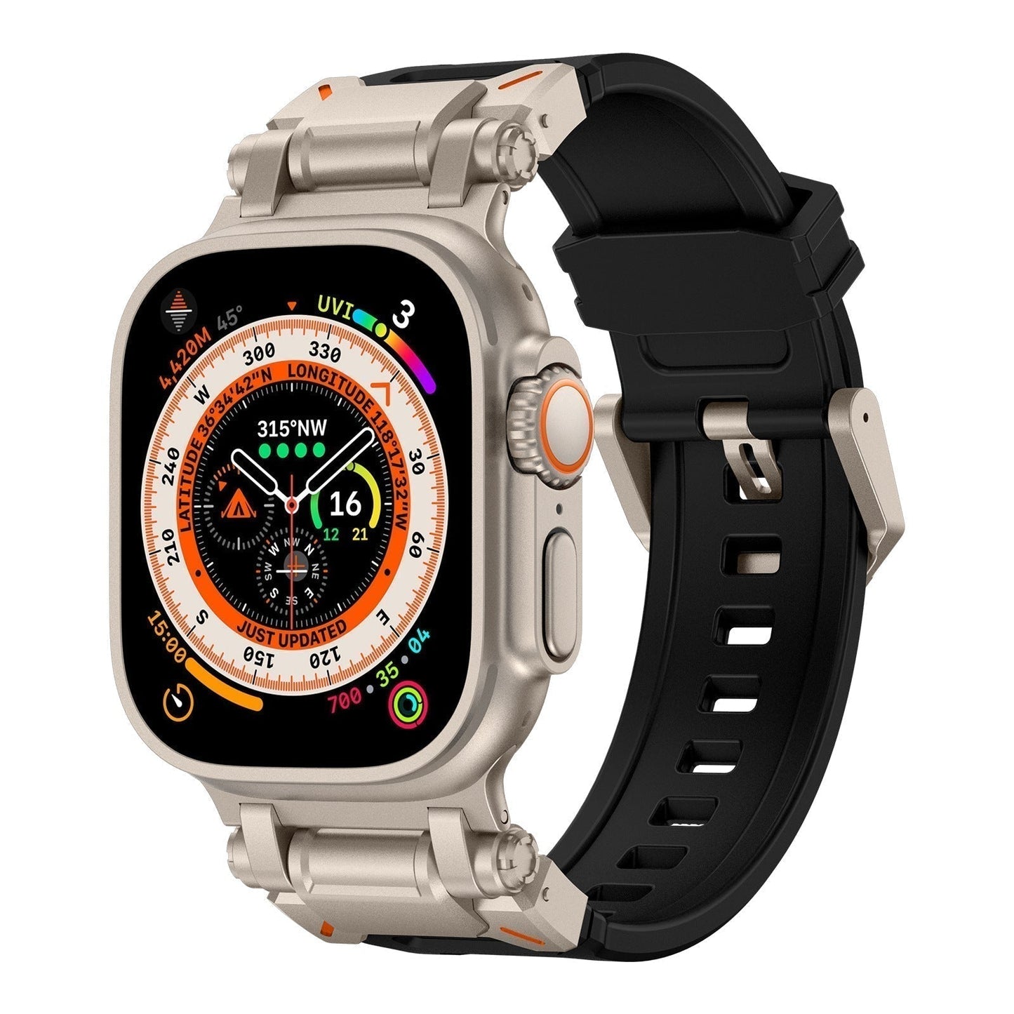 Soft Rubber Apple Watch Band - OutfitLondon