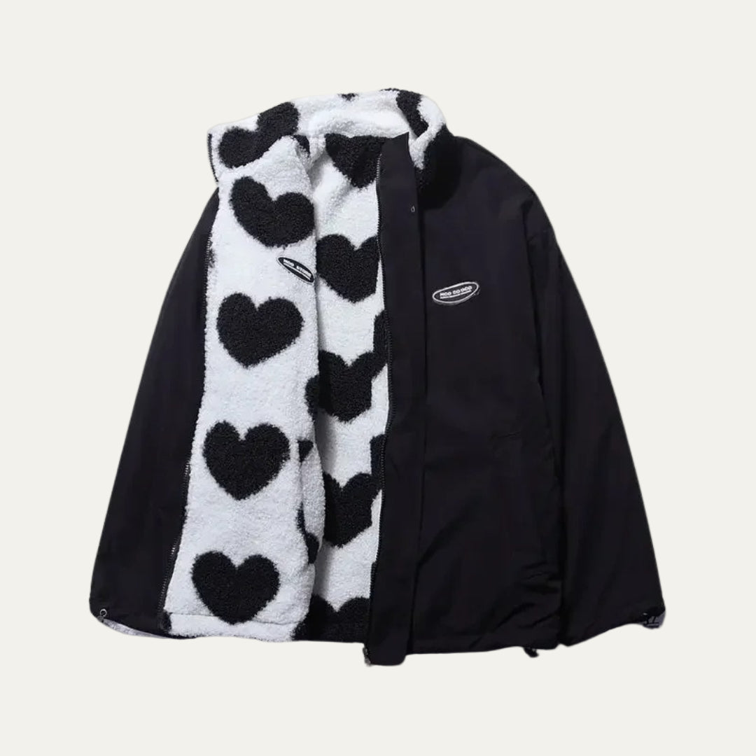 Cozy Double Sided Fleece Lined Women's Jacket