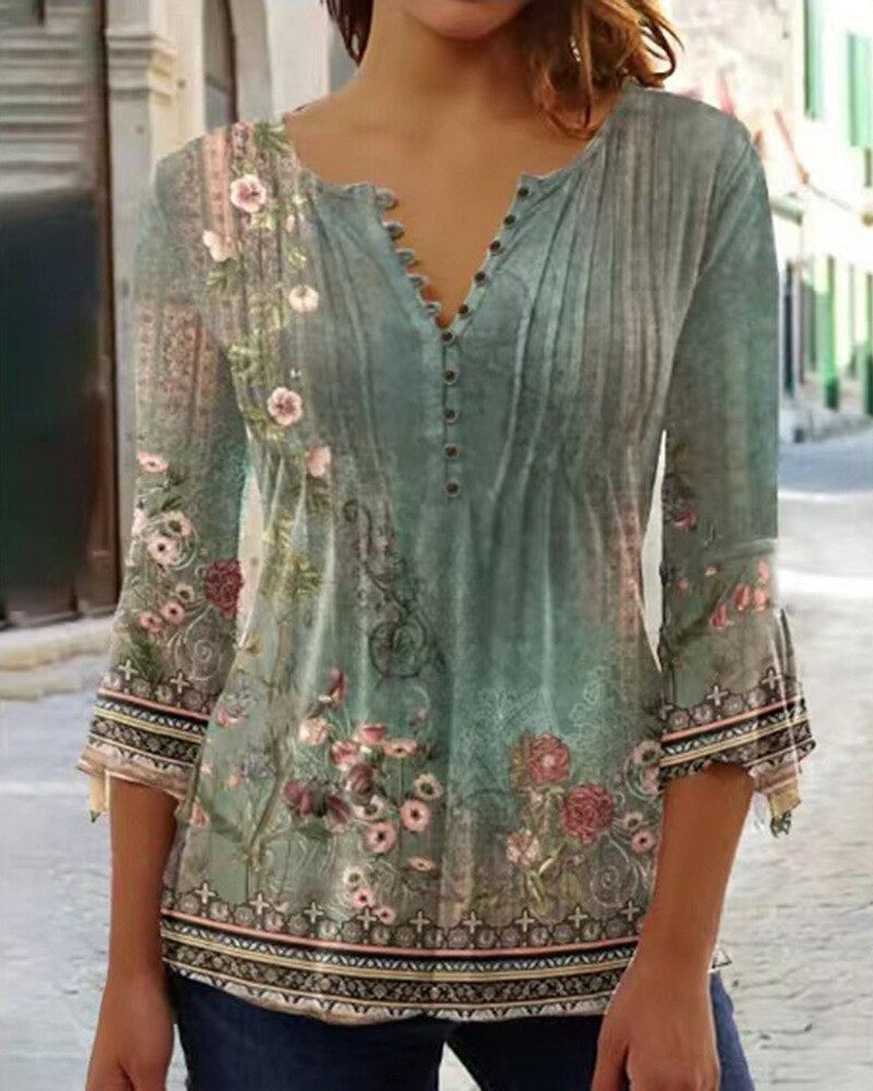 Women's Slim Fit Soft Blouse