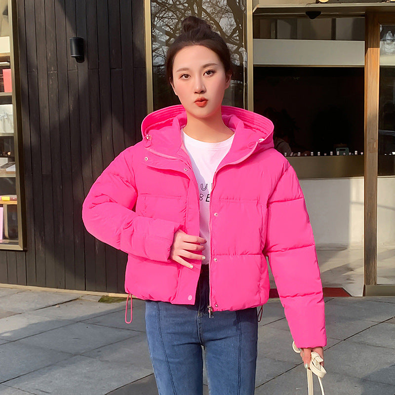 Soft Lightweight Ladies Short Parka Coat
