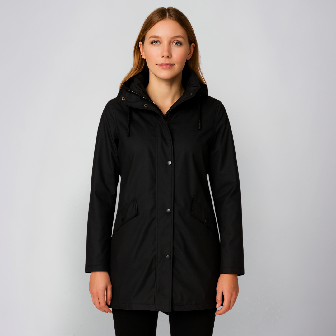 Women's Waterproof Hooded Rain Jacket