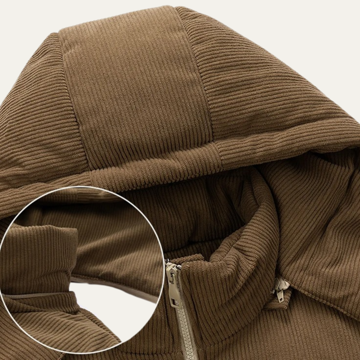 Insulated Men's Quilted Puffer Winter Coat