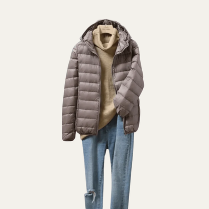 Waterproof Lightweight Women's Down Puffer Coat