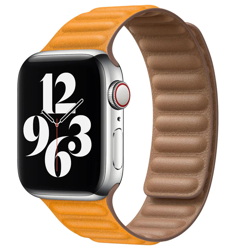 Classic Genuine Leather Watch Band