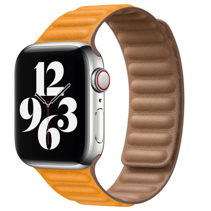 Classic Genuine Leather Watch Band