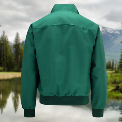 Men's Vintage Zip Up Bomber Jacket