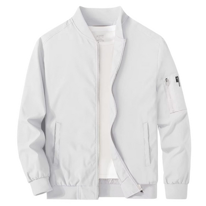 Slim Fit Mens Bomber Jacket Lightweight