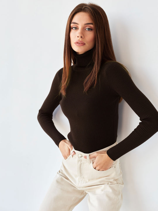 Cozy Ladies' Slim Fit Pullover Sweater