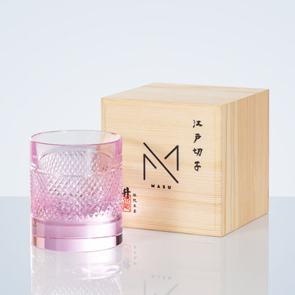 Luxury Crystal Whiskey Glasses Set with Wooden Box