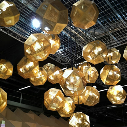 Contemporary Circular Chrome Pendant Lighting Fixtures