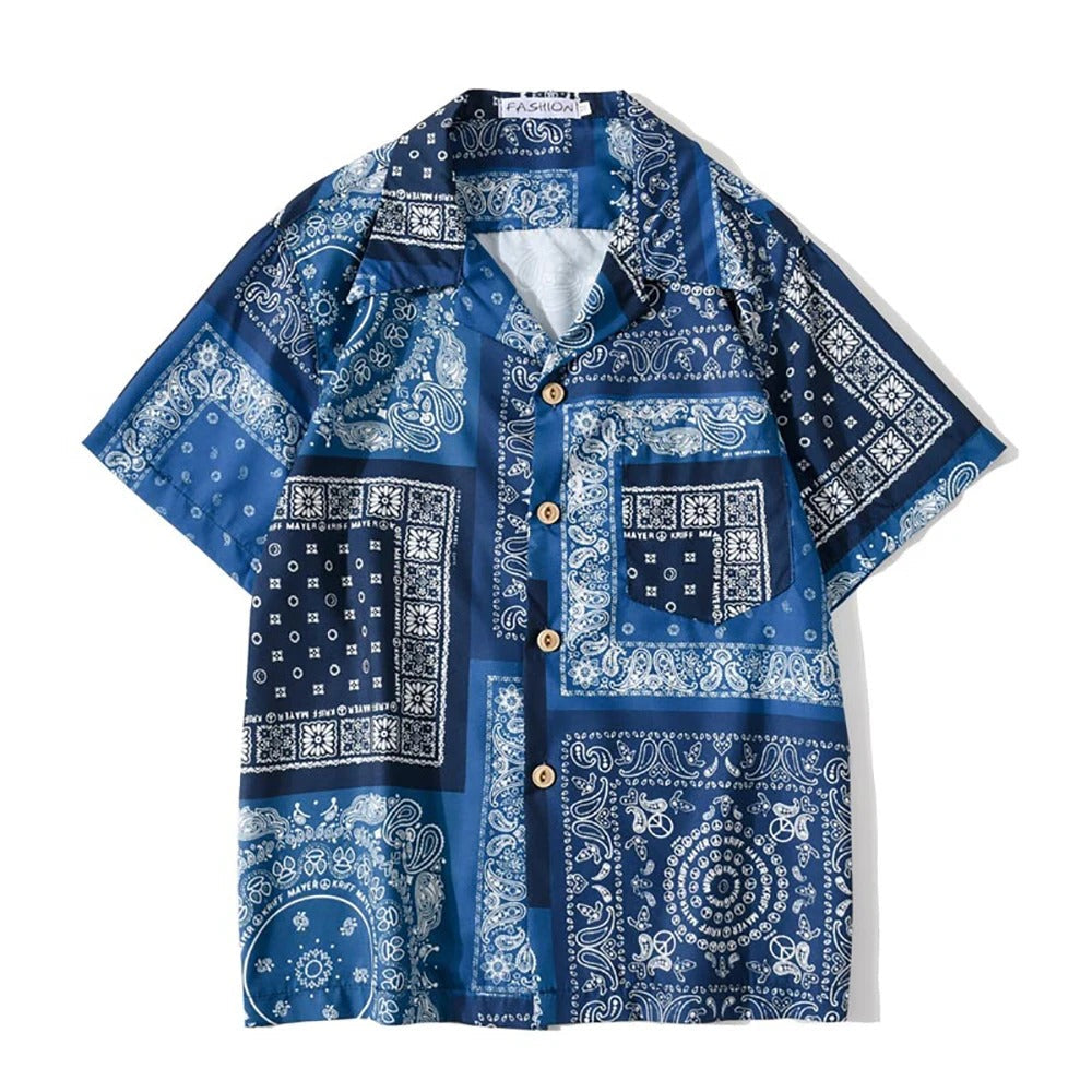 Tropical Floral Island Style Shirt
