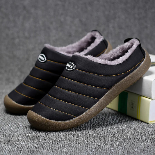 Warm and Waterproof Snow Slippers - OutfitLondon