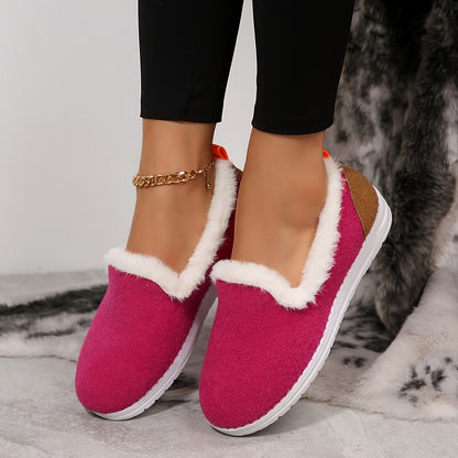 Warm Fuzzy Women's Slip On Loafers