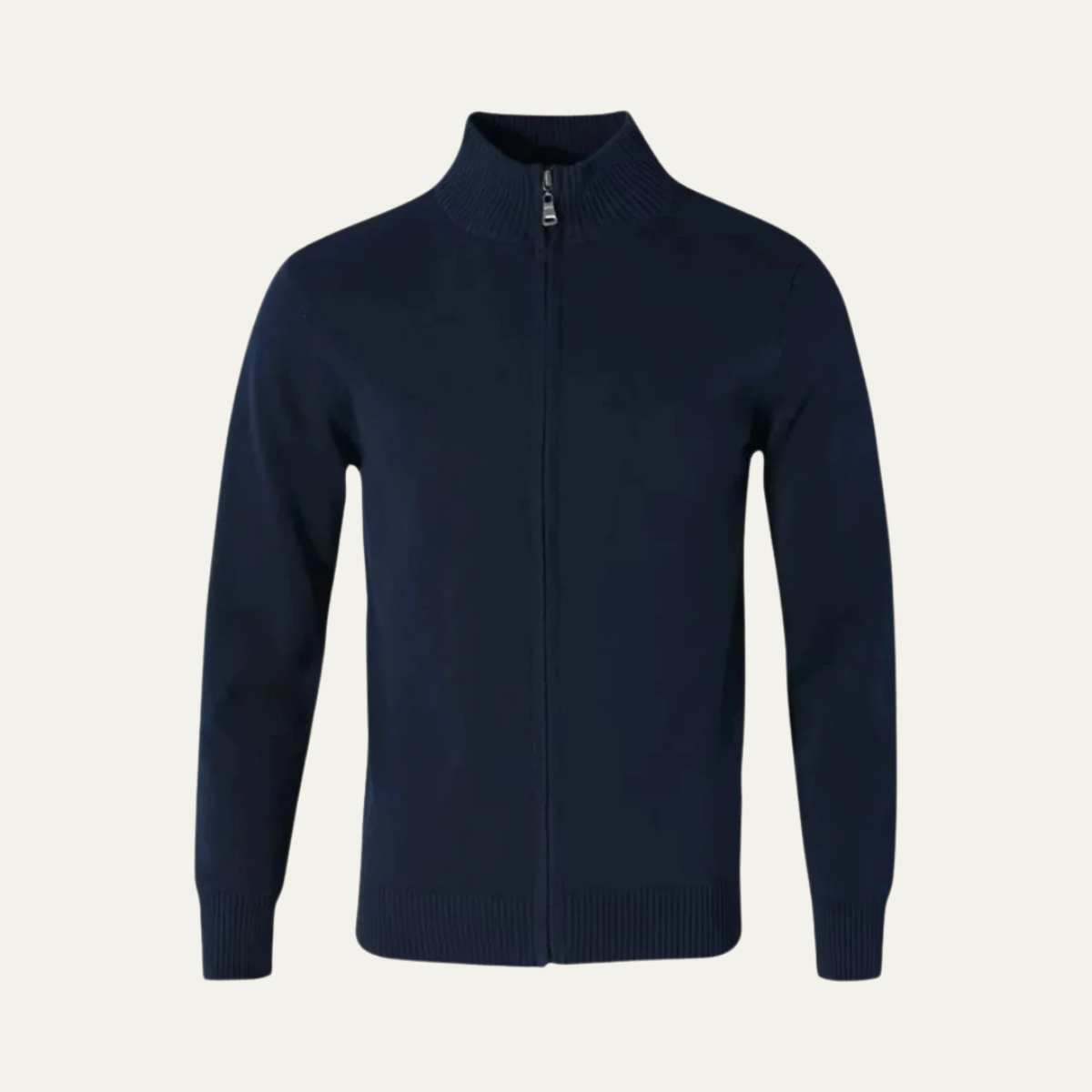 Premium Mens Cashmere Zip Up Sweater - OutfitLondon