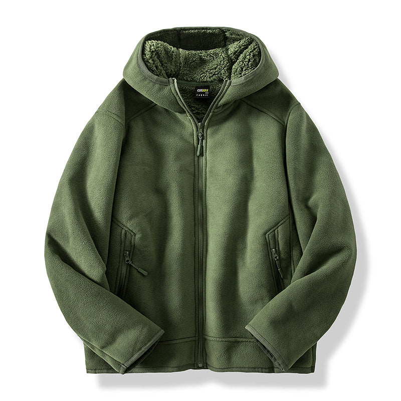 Cozy Mens Padded Parka Thick Insulated Winter Jacket