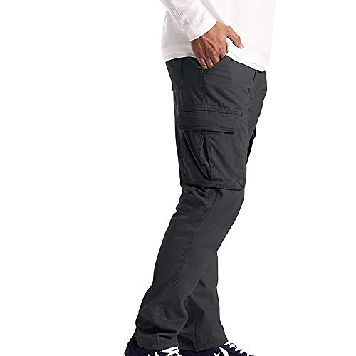 Long Cargo Work Pants For Men Combat Safety Multi-pocket Pants