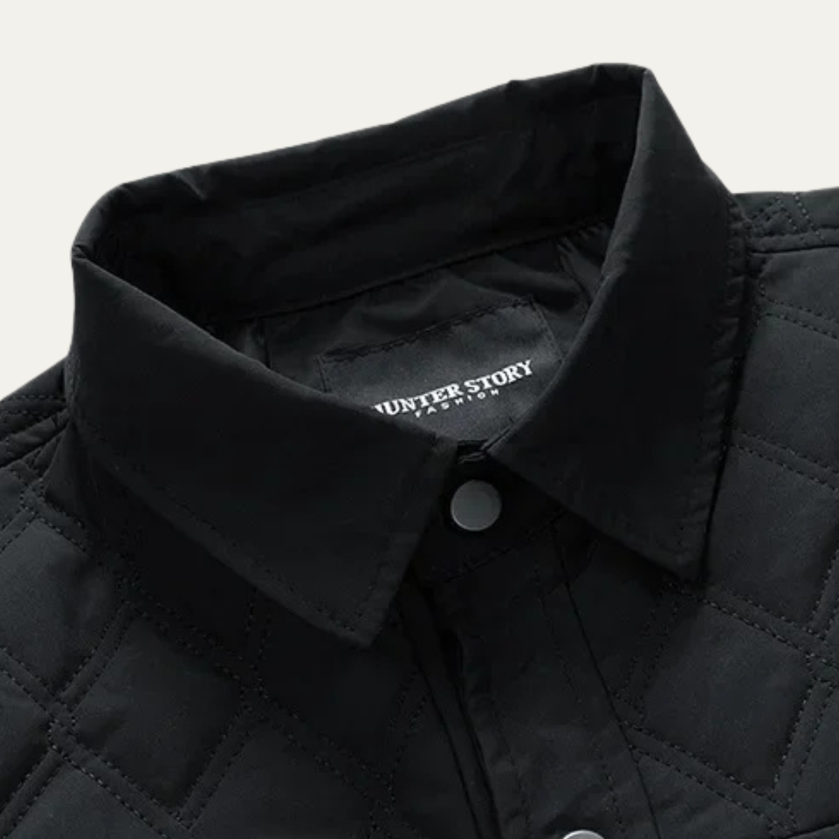 Slim Fit Men's Quilted Padded Lightweight Jacket