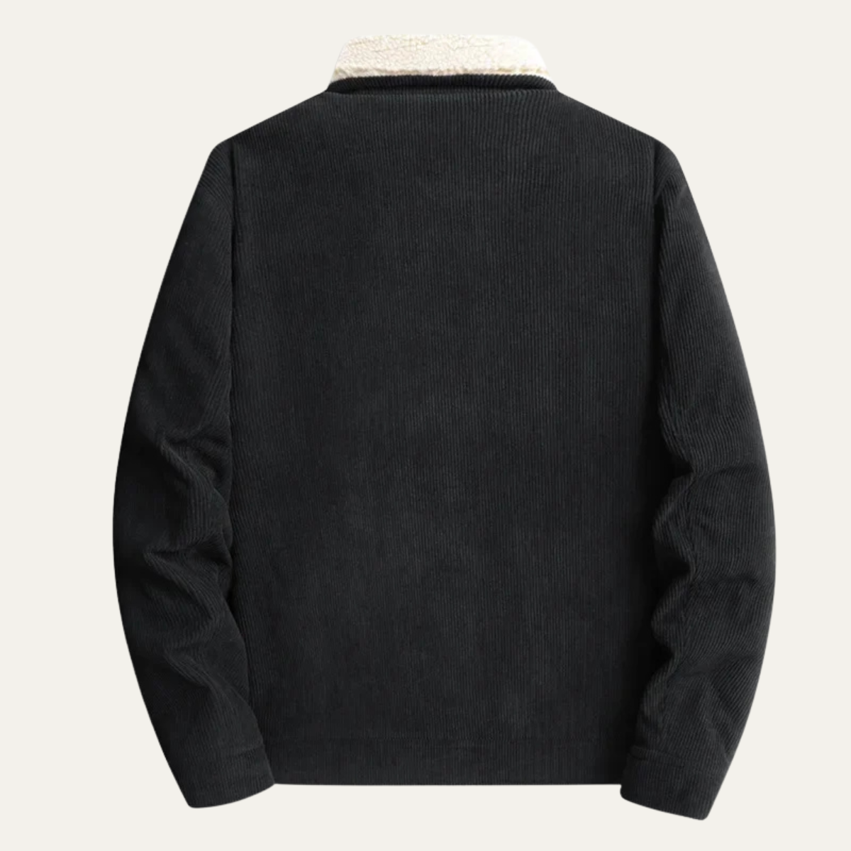 Warm Sherpa Lined Corduroy Men's Jacket