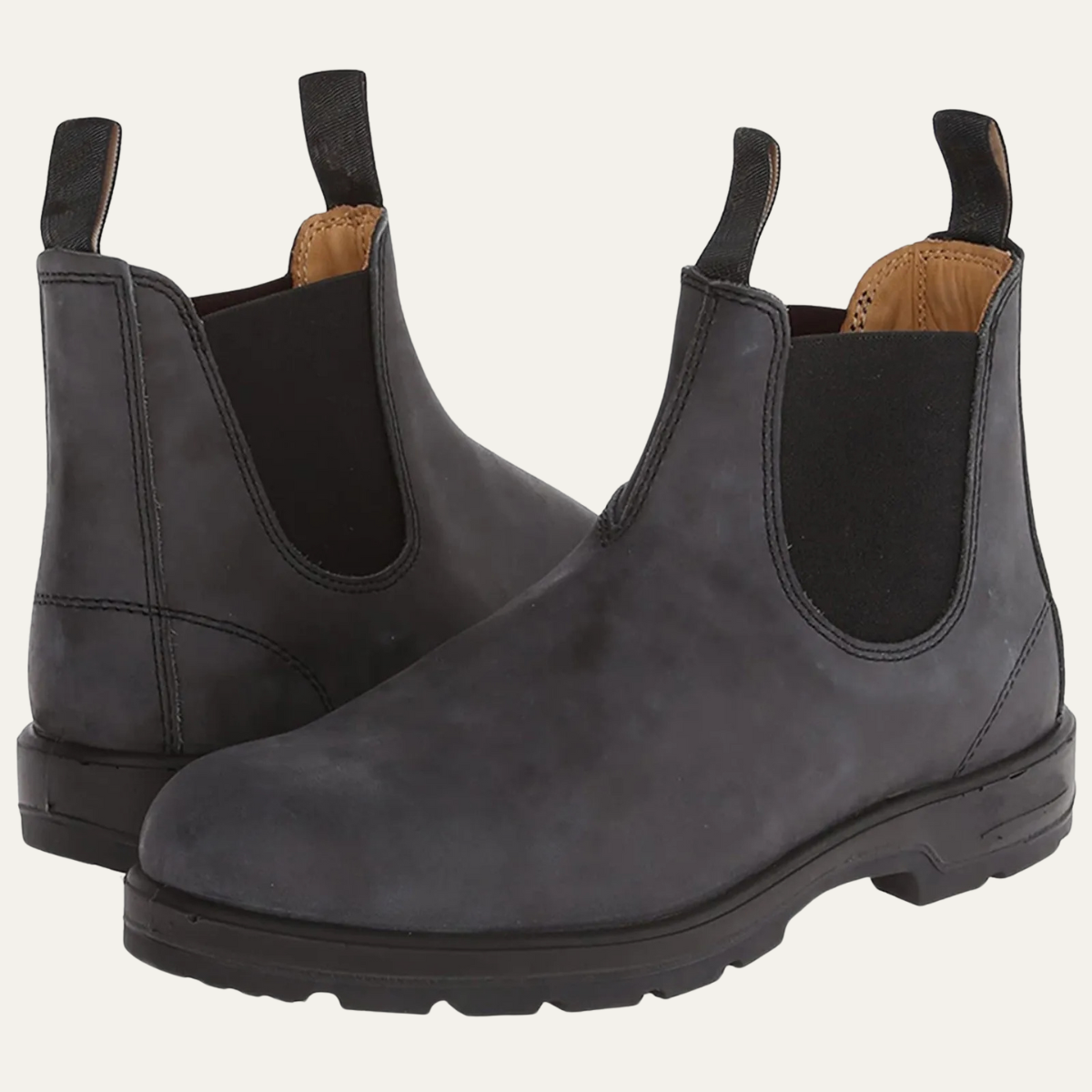 Luxury Mens Leather Ankle Boots Chelsea Style - OutfitLondon
