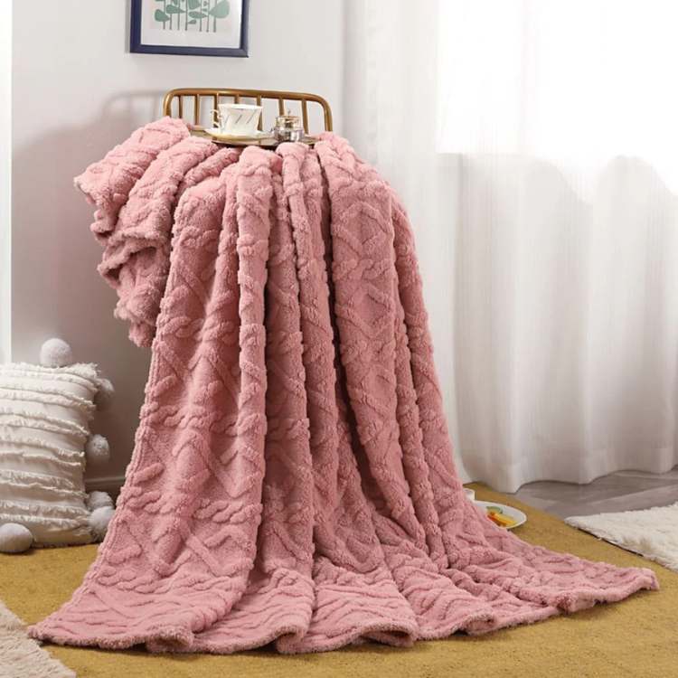 Plush Cozy Throw Blanket